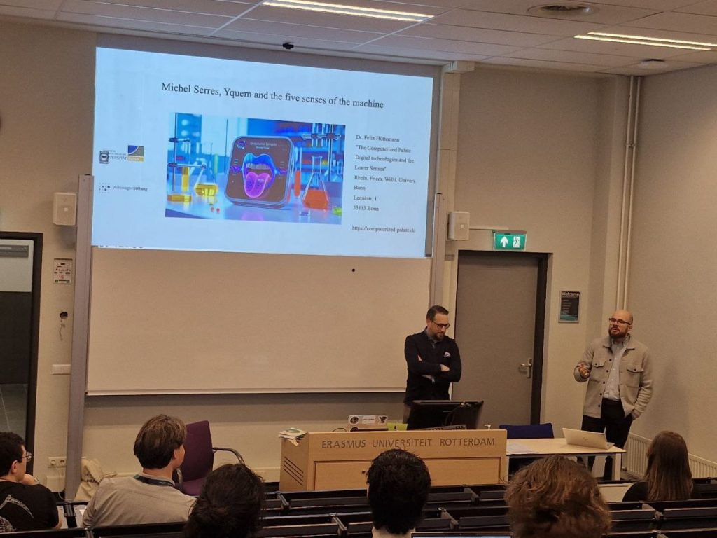 Vortrag an der Erasmus Universität Rotterdam: Sensing Machines: Michel Serres and the Five Senses of AI